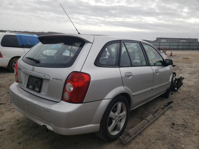 JM1BJ245431220392 - 2003 MAZDA PROTEGE PR5 SILVER photo 4