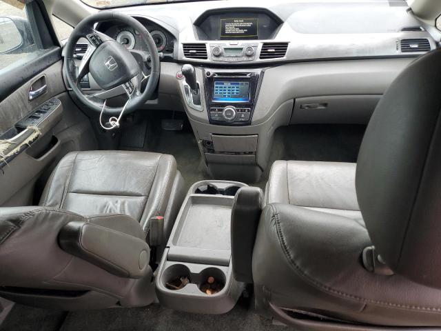 5FNRL5H68EB031395 - 2014 HONDA ODYSSEY EXL GRAY photo 8