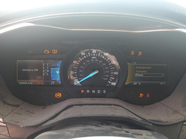 3FA6P0HD1KR247811 - 2019 FORD FUSION SE შავი ფოტო 9