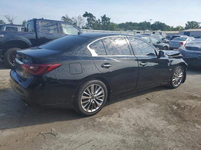 JN1EV7AR7KM555152 - 2019 INFINITI Q50 LUXE შავი ფოტო 3