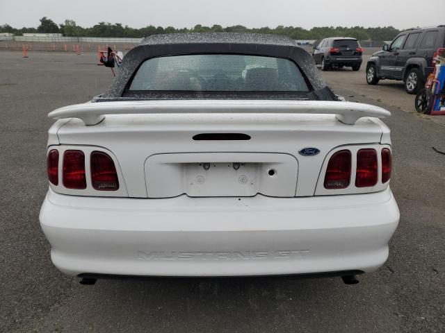 1FALP45X9TF225224 - 1996 FORD MUSTANG GT WHITE photo 6