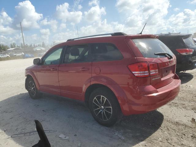 3C4PDCAB1HT630094 - 2017 DODGE JOURNEY SE RED photo 2