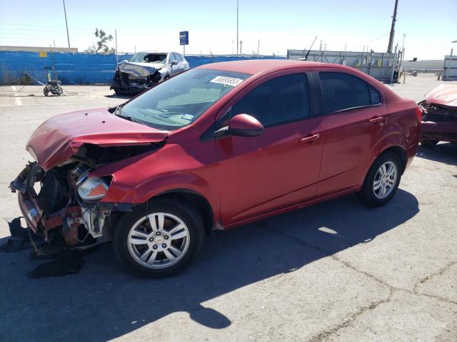 1G1JA5SH8C4116344 - 2012 CHEVROLET SONIC LS 红色 照片 1