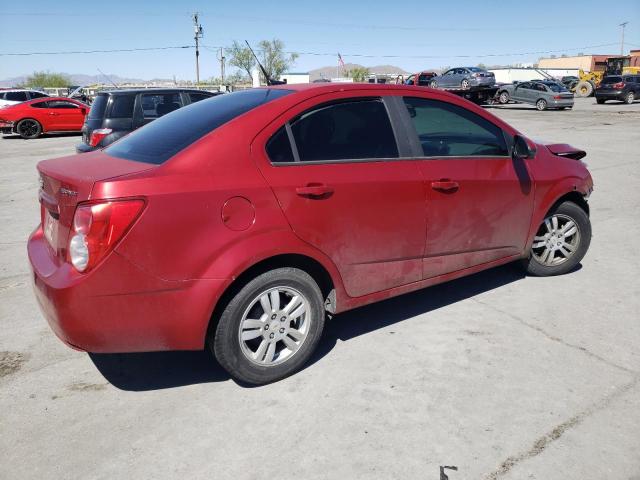 1G1JA5SH8C4116344 - 2012 CHEVROLET SONIC LS 红色 照片 3