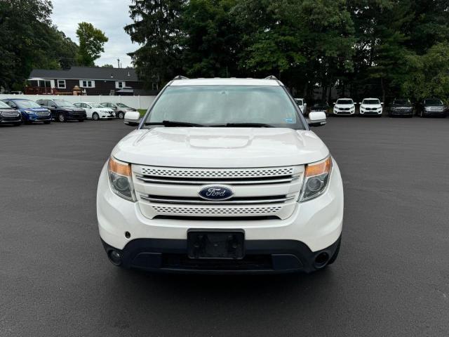 1FM5K8F81FGA78004 - 2015 FORD EXPLORER LIMITED WHITE photo 6