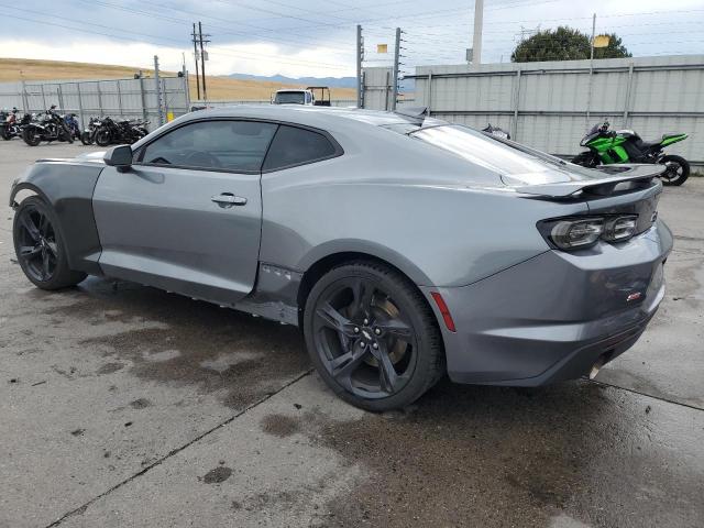 1G1FH1R71K0159873 - 2019 CHEVROLET CAMARO SS Gri fotoğraf 2