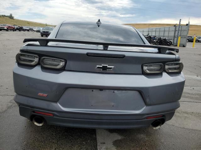 1G1FH1R71K0159873 - 2019 CHEVROLET CAMARO SS Gri fotoğraf 6