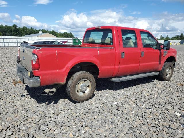 1FTWW3BR8AEA26968 - 2010 FORD F350 SUPER DUTY RED photo 3