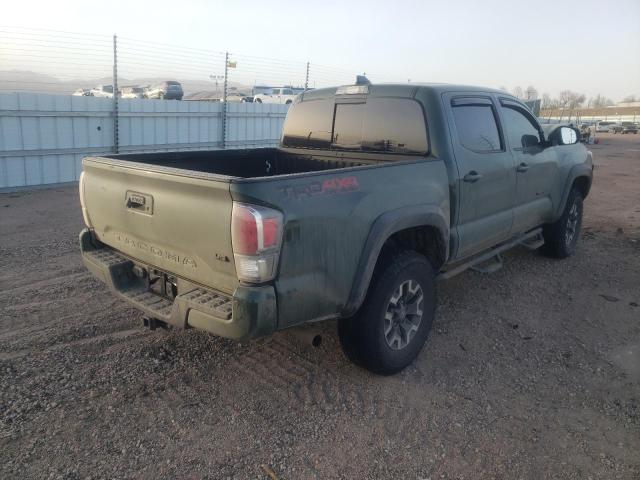 3TMCZ5AN9NM504061 - 2022 TOYOTA TACOMA DOUBLE CAB 绿色 照片 4