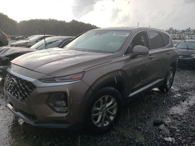 5NMS23AD8KH064571 - 2019 HYUNDAI SANTA FE SE TAN photo 1