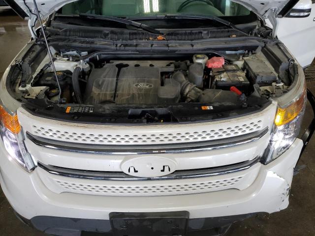 1FM5K8F87EGB84259 - 2014 FORD EXPLORER LIMITED WHITE photo 12