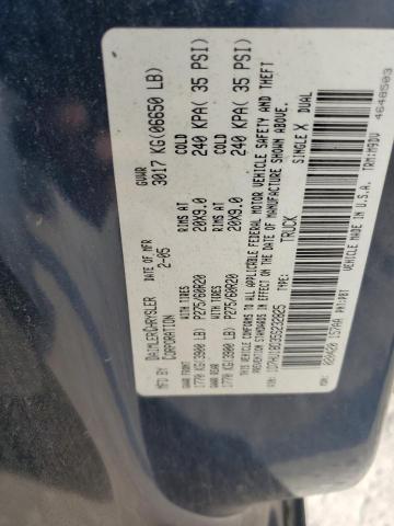 1D7HU18D35S232825 - 2005 DODGE RAM 1500 ST BLUE photo 13