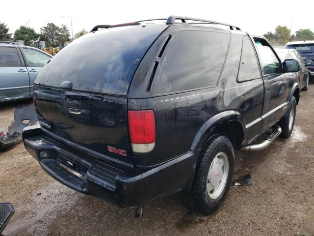 1GKCS18W9YK199219 - 2000 GMC JIMMY BLACK photo 3