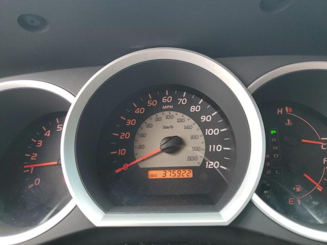 5TELU42N36Z237902 - 2006 TOYOTA TACOMA DOUBLE CAB შავი ფოტო 9