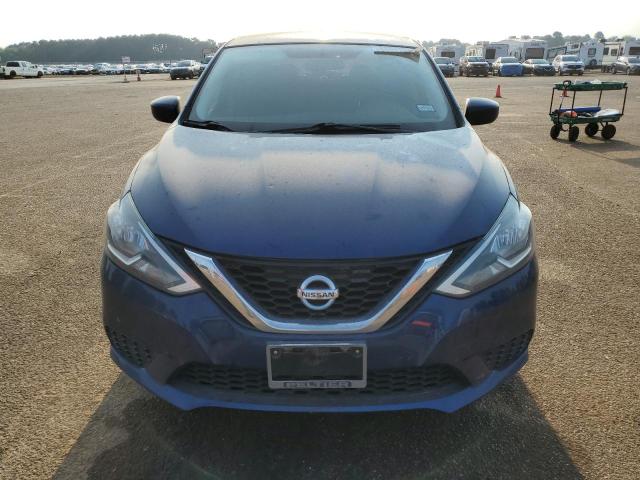 3N1AB7AP7HY307737 - 2017 NISSAN SENTRA S BLUE photo 5