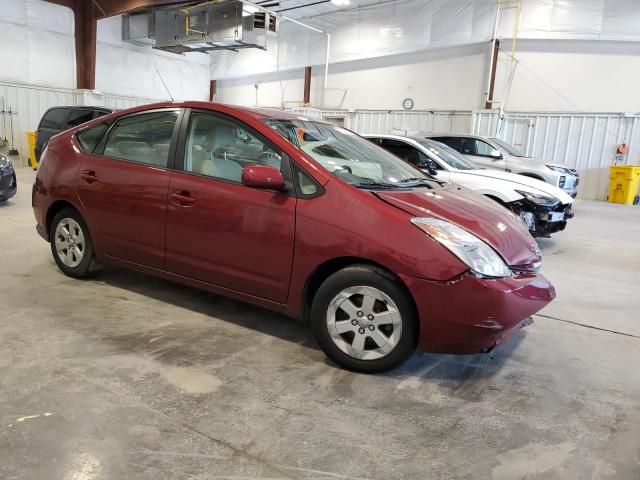 JTDKB20U553003595 - 2005 TOYOTA PRIUS RED photo 4