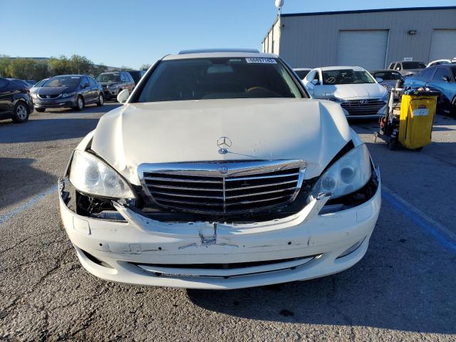 WDDNG71XX9A249442 - 2009 MERCEDES-BENZ S 550 WHITE photo 5