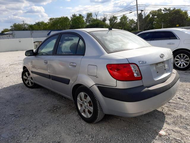 KNADE123076190094 - 2007 KIA RIO BASE SILVER photo 2