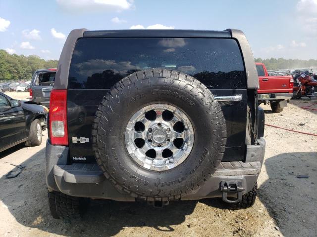 5GTDN136X68308210 - 2006 HUMMER H3 BLACK photo 6