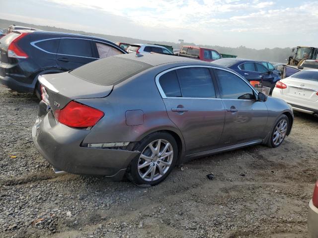 JN1CV6AP9DM716474 - 2013 INFINITI G37 BASE GRAY photo 3