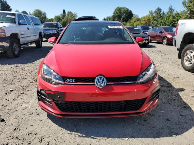 3VW447AU1JM275940 - 2018 VOLKSWAGEN GTI S/SE RED photo 5