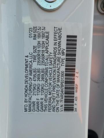 7FARS4H78PE013900 - 2023 HONDA CR-V EXL თეთრი ფოტო 13
