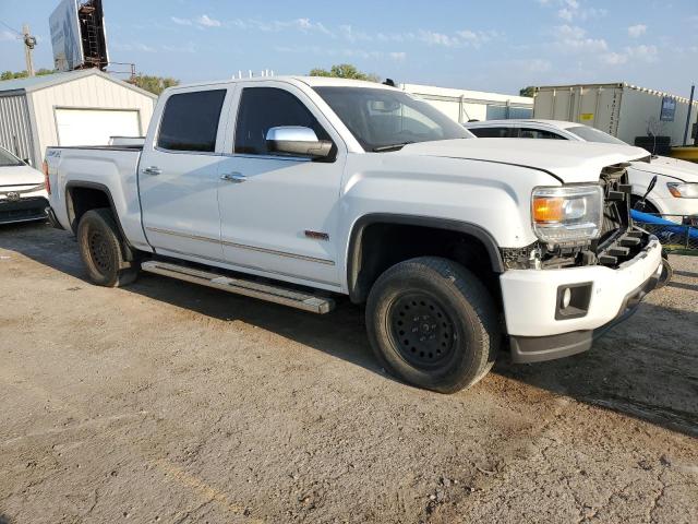 3GTU2VEC1EG543680 - 2014 GMC SIERRA K1500 SLT WHITE photo 4