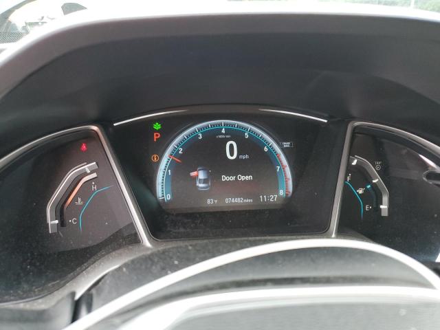 19XFC1F35JE001209 - 2018 HONDA CIVIC EX ნაცრისფერი ფოტო 9