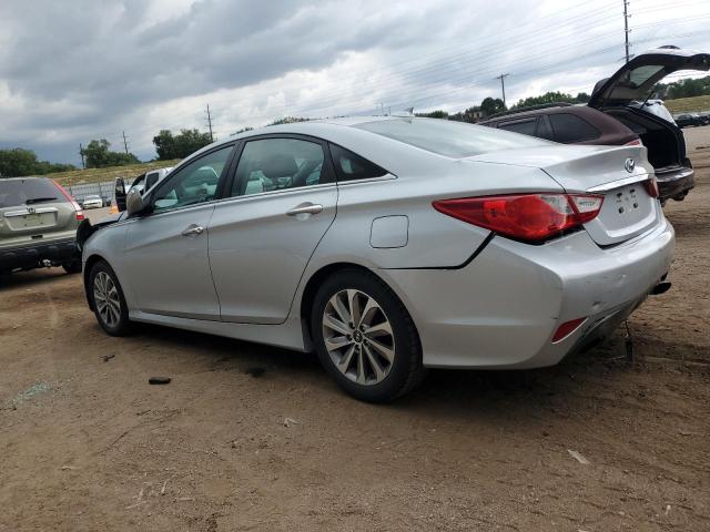 5NPEC4AB6EH877817 - 2014 HYUNDAI SONATA SE ვერცხლისფერი ფოტო 2