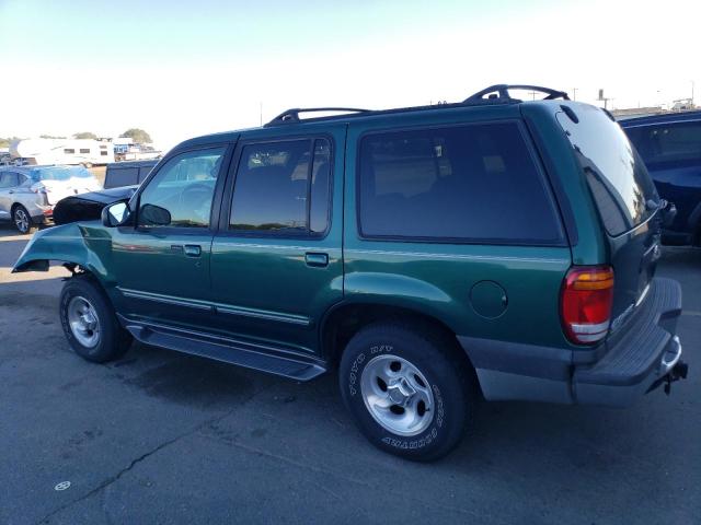 1FMZU34E4XZB52724 - 1999 FORD EXPLORER GREEN photo 2