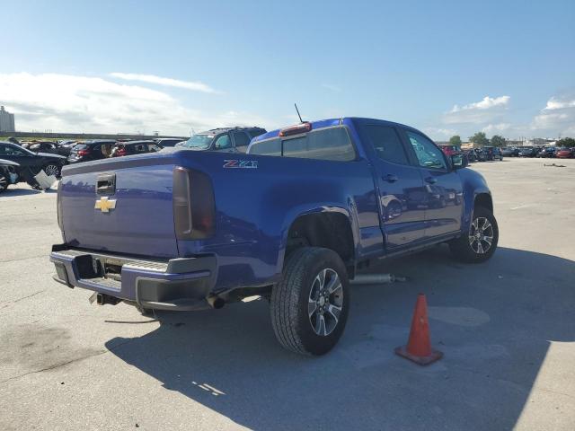 1GCGTDE35G1395796 - 2016 CHEVROLET COLORADO Z71 BLUE photo 3