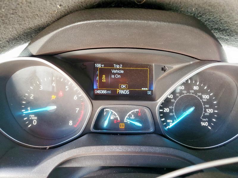 1FMCU0F70JUD58971 - 2018 FORD ESCAPE S SILVER photo 9