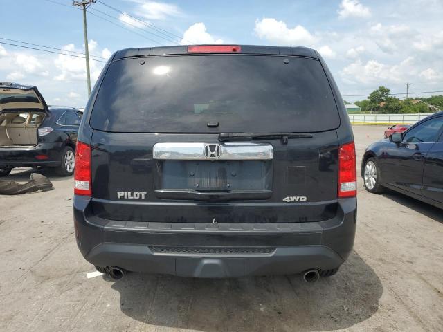 5FNYF4H69CB012221 - 2012 HONDA PILOT EXL 黑色 照片 6