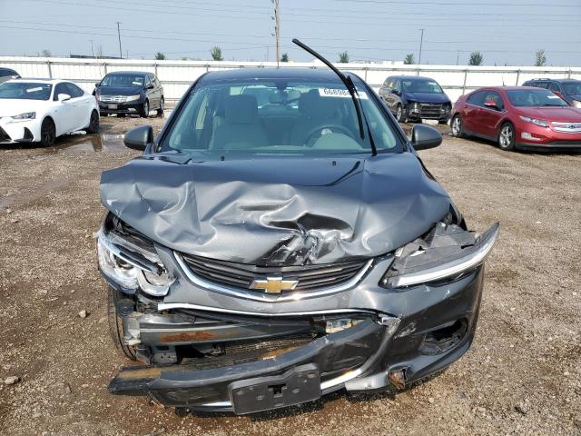 1G1JB5SH8H4165645 - 2017 CHEVROLET SONIC LS GRAY photo 5