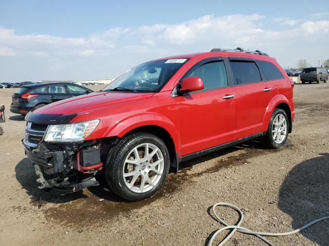 3C4PDDFG2HT644368 - 2017 DODGE JOURNEY GT RED photo 1