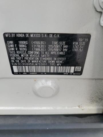 3CZRU6H5XLM703891 - 2020 HONDA HR-V EX Ağ foto 14