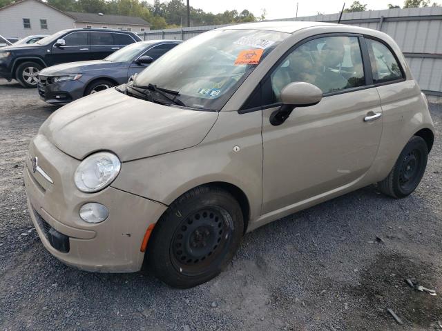 3C3CFFAR3CT272002 - 2012 FIAT 500 POP TAN photo 1