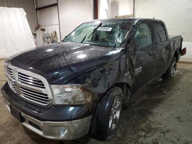 1C6RR7LT9KS598339 - 2019 RAM 1500 CLASS SLT BLACK photo 2