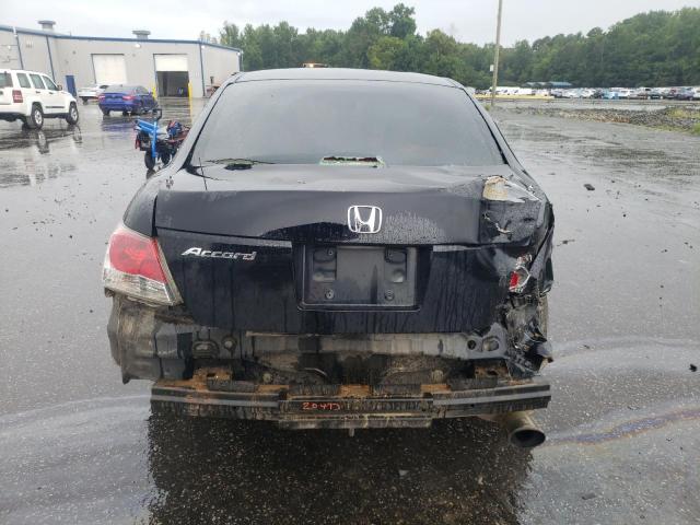 1HGCP26708A049781 - 2008 HONDA ACCORD EX BLACK photo 6