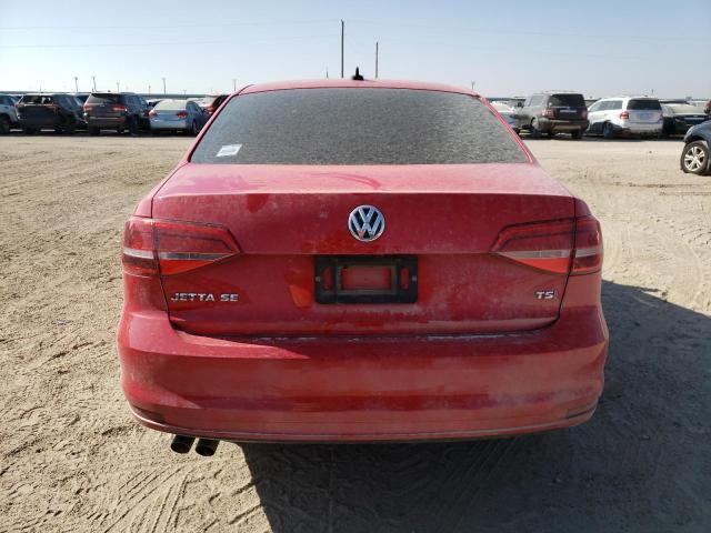 3VWD17AJ7FM295275 - 2015 VOLKSWAGEN JETTA SE RED photo 6