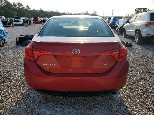 5YFBURHE2KP895081 - 2019 TOYOTA COROLLA L RED photo 6