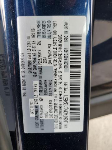 JM3KFADMXJ1324571 - 2018 MAZDA CX-5 GRAND TOURING BLUE photo 13