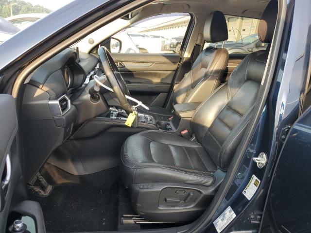 JM3KFADMXJ1324571 - 2018 MAZDA CX-5 GRAND TOURING BLUE photo 7