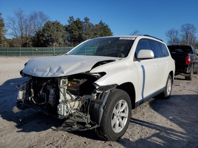 5TDBK3EH0CS132874 - 2012 TOYOTA HIGHLANDER BASE Ақ фото 2
