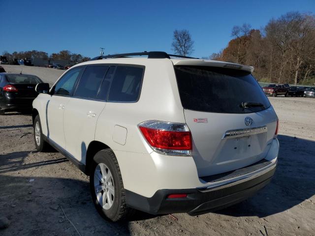 5TDBK3EH0CS132874 - 2012 TOYOTA HIGHLANDER BASE Ақ фото 3
