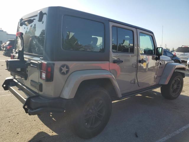 1C4BJWDG7JL833648 - 2018 JEEP WRANGLER UNLIMITED SPORT TAN photo 3