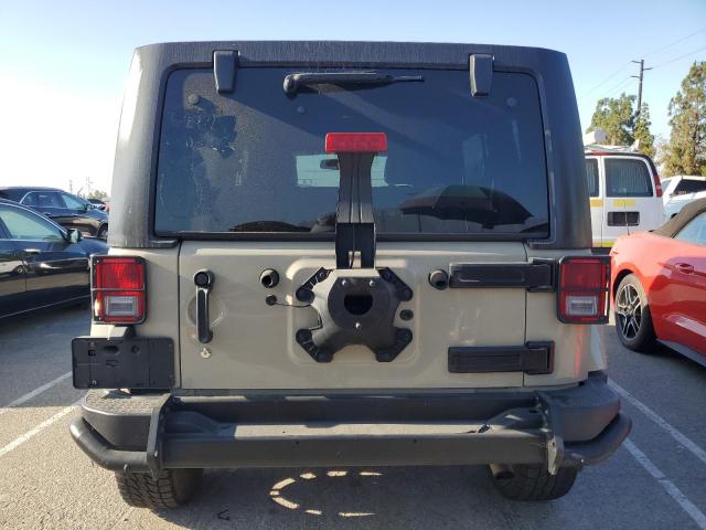 1C4BJWDG7JL833648 - 2018 JEEP WRANGLER UNLIMITED SPORT TAN photo 6