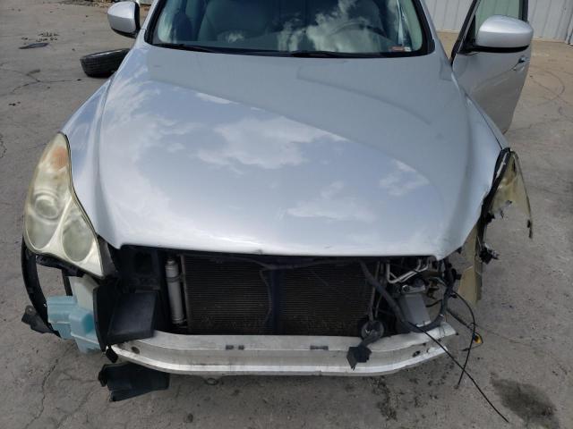 JNKAJ09F88M358300 - 2008 INFINITI EX35 BASE SILVER photo 11
