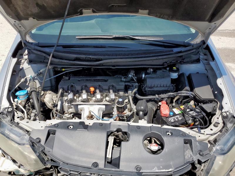 2HGFB2F55FH527086 - 2015 HONDA CIVIC LX ვერცხლისფერი ფოტო 11