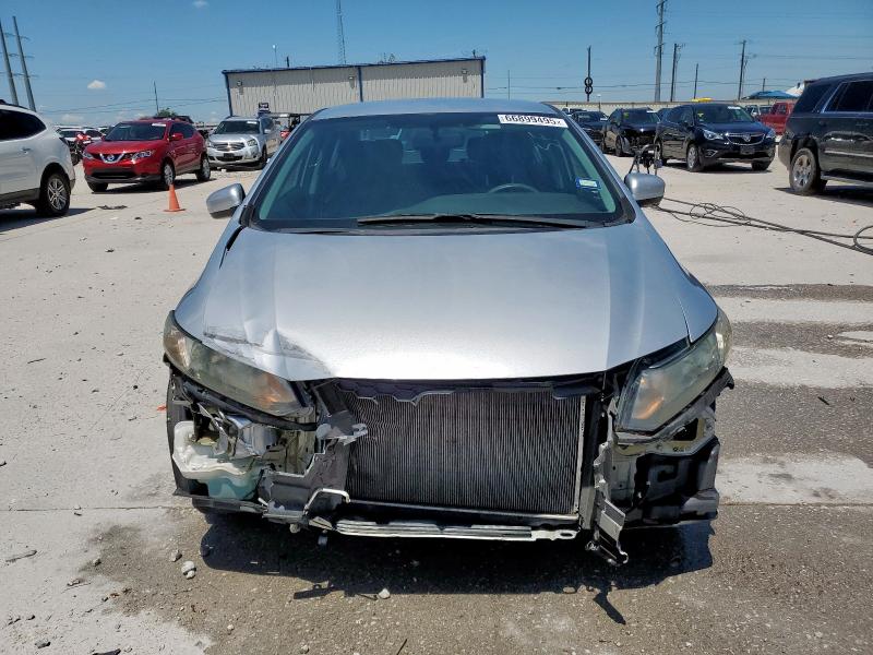 2HGFB2F55FH527086 - 2015 HONDA CIVIC LX ვერცხლისფერი ფოტო 5